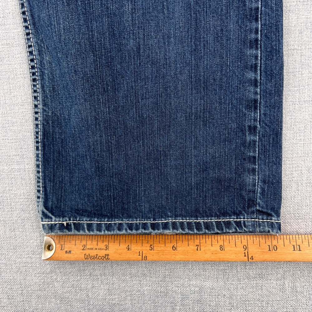 BKE Tyler Straight Leg Jeans Men 36XXL 37x37 Blue Medium Wash Denim Americana - Picture 11 of 14